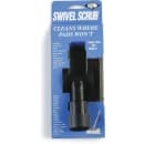 Carlisle 8" Swivel Scrub Floor Brush Head - Nylon/Plastic, Blue (36530014) thumbnail 5
