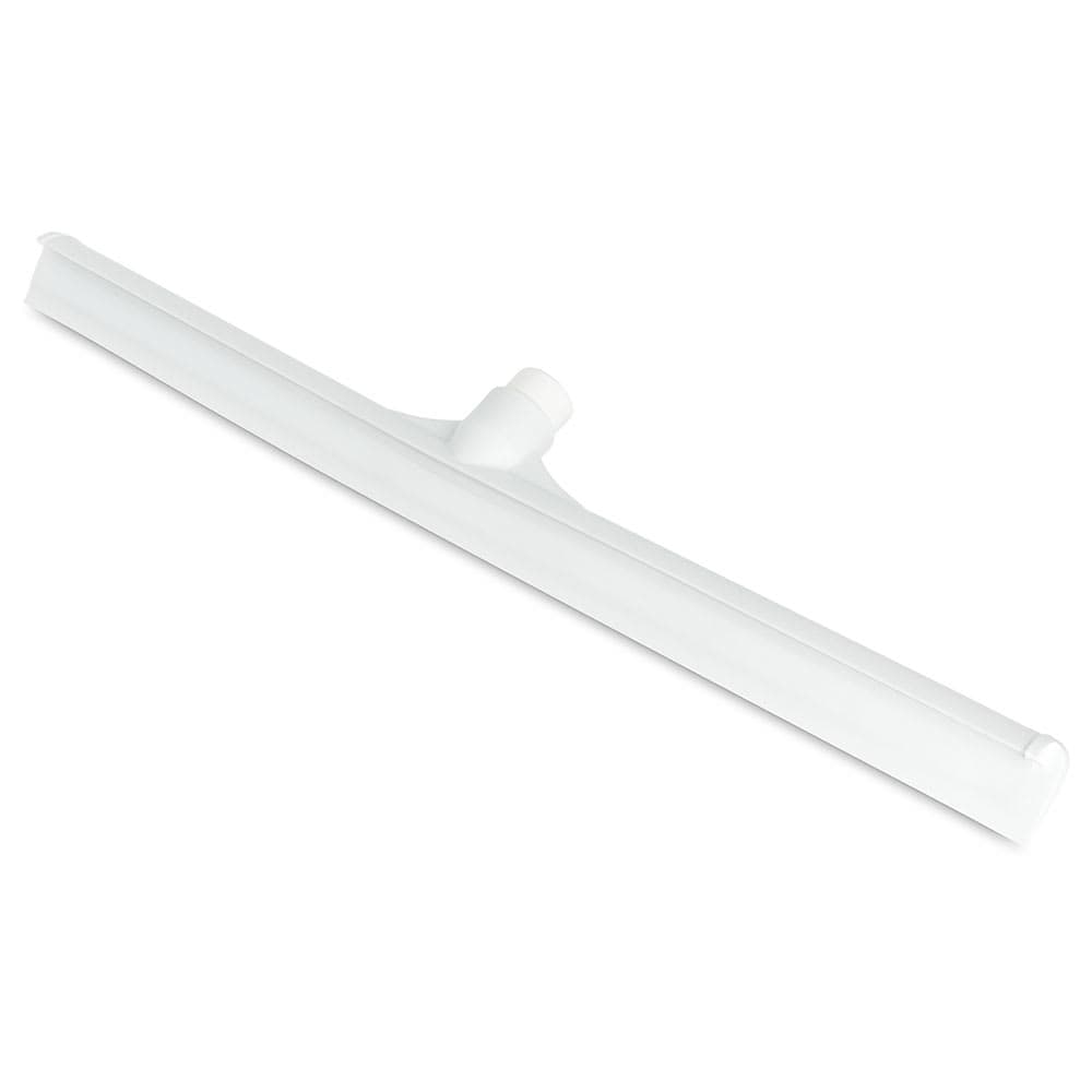 Carlisle 24" Floor Squeegee Head - Straight, Foam Rubber Blade, White (3656802)