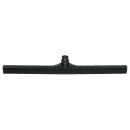 Carlisle 24" Floor Squeegee Head - Straight, Foam Rubber Blade, Black (3656803) thumbnail 2