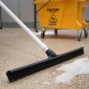 Carlisle 24" Floor Squeegee Head - Straight, Foam Rubber Blade, Black (3656803) thumbnail 5