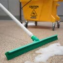 Carlisle 24" Floor Squeegee Head - Straight, Foam Rubber Blade, Green (3656809) thumbnail 5