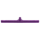 Carlisle 24" Floor Squeegee Head - Straight, Foam Rubber Blade, Purple (3656868) thumbnail 2