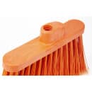 Carlisle Duo-Sweep® Angled Broom Head w/ Orange Flagged Polyester Bristles (36867EC24) thumbnail 2