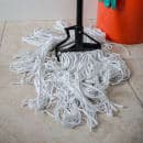 Carlisle Wet Mop Head - #16, Cut End, 4 Ply Rayon Yarn, White (369066B00) thumbnail 5