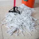 Carlisle Wet Mop Head - #32, Cut End, 4 Ply Rayon Yarn, White (36908200) thumbnail 5