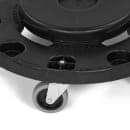 Carlisle Round Plastic Trash Can Dolly w/ Raised Center & 250 lb Capacity (3691103) thumbnail 3