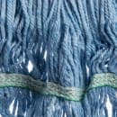 Carlisle Wet Mop Head - 4 Ply Synthetic/Cotton Yarn Blend, Blue/Green (369448B14) thumbnail 3