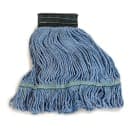 Carlisle Wet Mop Head - 4 Ply Synthetic/Cotton Yarn Blend, Blue/Green (369448B14) thumbnail 6