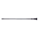 Carlisle 60" Mop Handle - Jaw Style, Fiberglass, Black (369475EC03) thumbnail 2