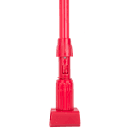 Carlisle 60" Mop Handle - Jaw Style, Fiberglass, Red (369475EC05) thumbnail 3