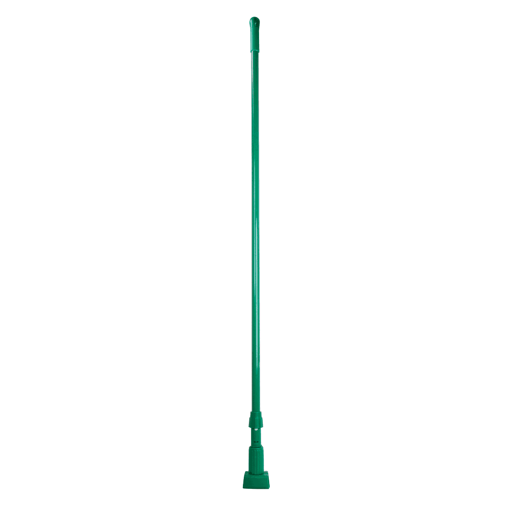 Carlisle 60" Mop Handle - Jaw Style, Fiberglass, Green (369475EC09)