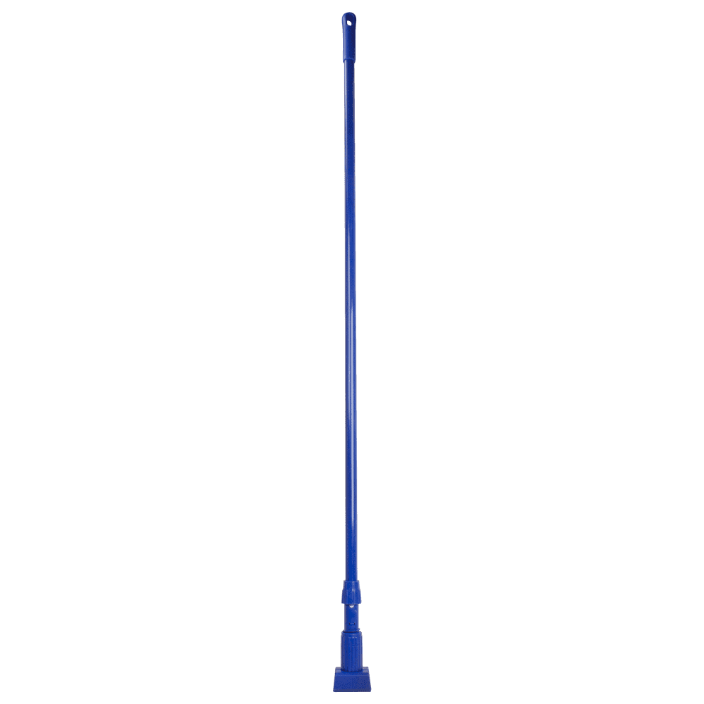 Carlisle 60" Mop Handle - Jaw Style, Fiberglass, Blue (369475EC14)