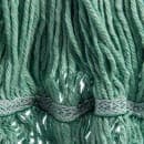 Carlisle Wet Mop Head - 4 Ply Synthetic/Cotton Yarn Blend, Green/Green (369478B09) thumbnail 3