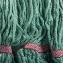 Carlisle Wet Mop Head - 4 Ply Synthetic/Cotton Yarn Blend, Green/Red (369484B09) thumbnail 3