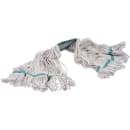 Carlisle Wet Mop Head - 4 Ply Cotton Yarn, White/Green (369551B00) thumbnail 2
