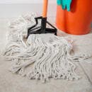 Carlisle Wet Mop Head - #16, Cut End, 4 Ply Natural Cotton Yarn, White (369816B00) thumbnail 5