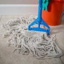 Carlisle Wet Mop Head - #20, Cut End, 4 Ply Natural Cotton Yarn, White (369820B00) thumbnail 5