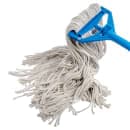 Carlisle Wet Mop Head - #32, Cut End, 4 Ply Natural Cotton Yarn, White (36983200) thumbnail 4