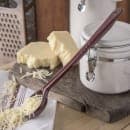 Carlisle 1 1/2 oz Solid Portion Spoon - Long Handle, Poly, Reddish-Brown (395801) thumbnail 5