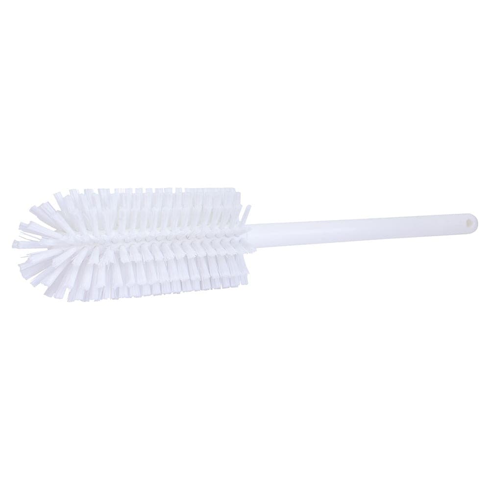 Carlisle 16" Pint Bottle Brush w/ White Poly Bristles - Plastic Handle, White (40001EC02)