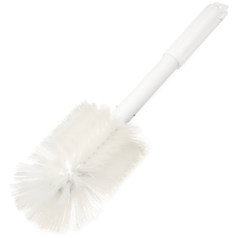Carlisle 16" Oval Multi Purpose Valve/Fitting Brush - Poly/Plastic, White (4000202)