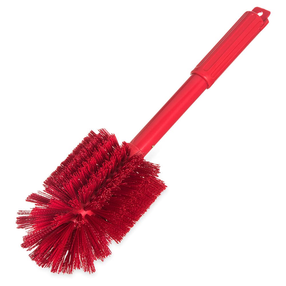 Carlisle 16" Sparta® Multi-Purpose Brush w/ Polyester Bristles - Plastic, Red (40002C05)