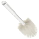 Carlisle 16" Round Multi Purpose Valve/Fitting Brush - Poly, White (4001002) thumbnail 3