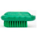 Carlisle 2 1/2" Hand & Nail Brush - Polyester, Green (40020EC09) thumbnail 2