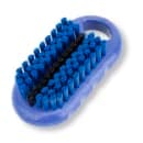 Carlisle 2 1/2" Hand & Nail Brush - Polyester, Blue (40020EC14) thumbnail 3