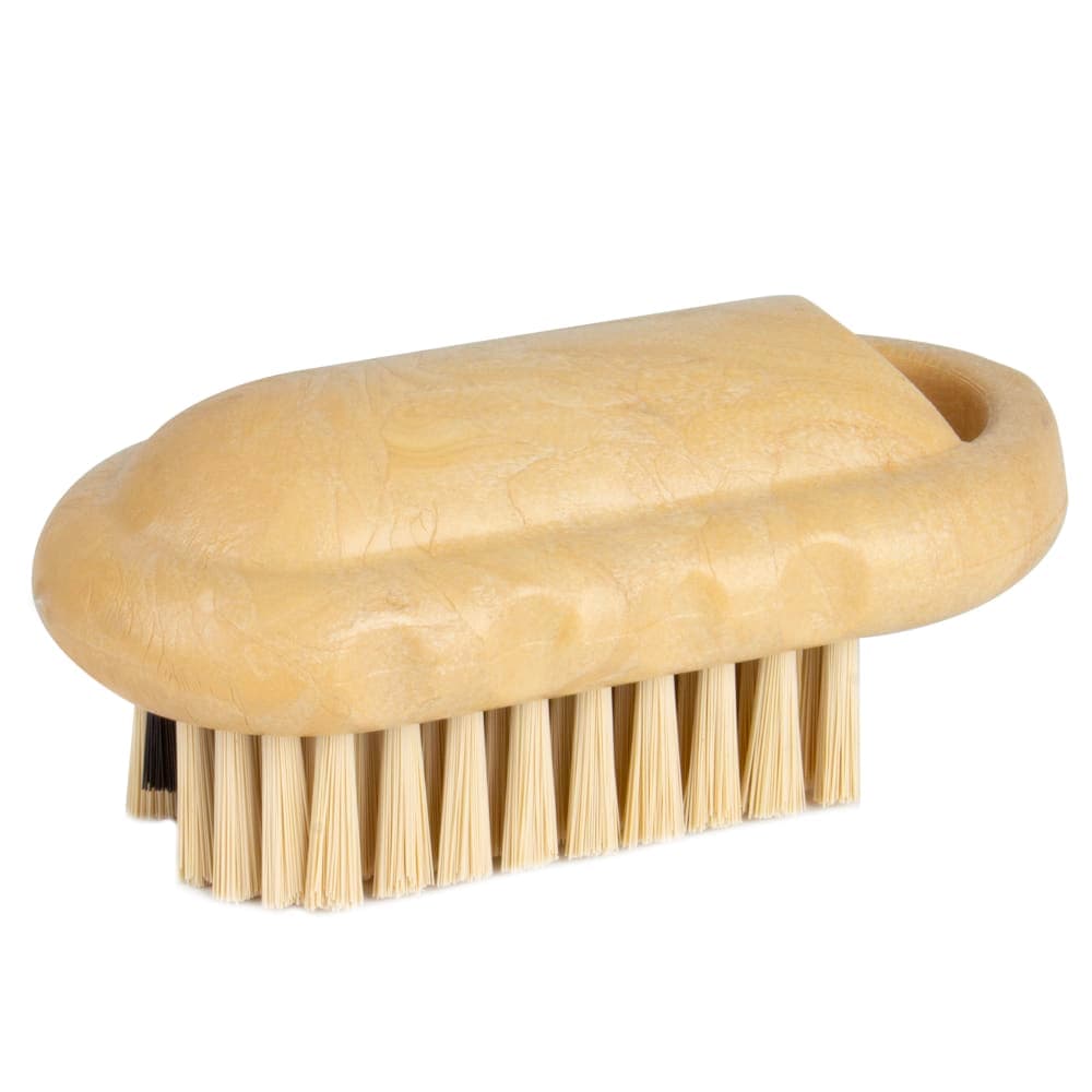 Carlisle 2 1/2" Hand & Nail Brush - Polyester, Tan (40020EC25)