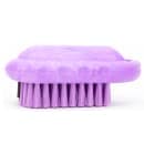 Carlisle 2 1/2" Hand & Nail Brush - Polyester, Purple (40020EC68) thumbnail 2