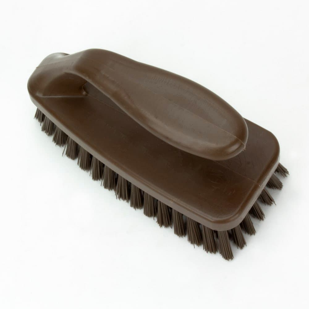 Carlisle 6" Bake Pan Lip Brush - Poly/Plastic, Brown (40024EC01)