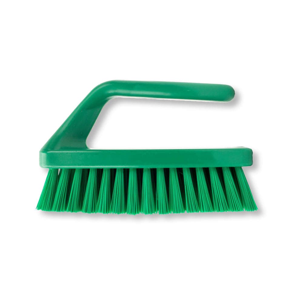 Carlisle 6" Sparta® Bake Pan Lip Brush w/ Poly Bristles - Plastic, Green (40024EC09)