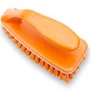Carlisle 6" Bake Pan Lip Brush - Poly/Plastic, Orange (40024EC24) thumbnail 3