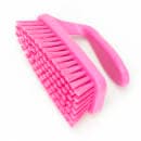 Carlisle 6" Bake Pan Lip Brush - Poly/Plastic, Pink (40024EC26) thumbnail 3