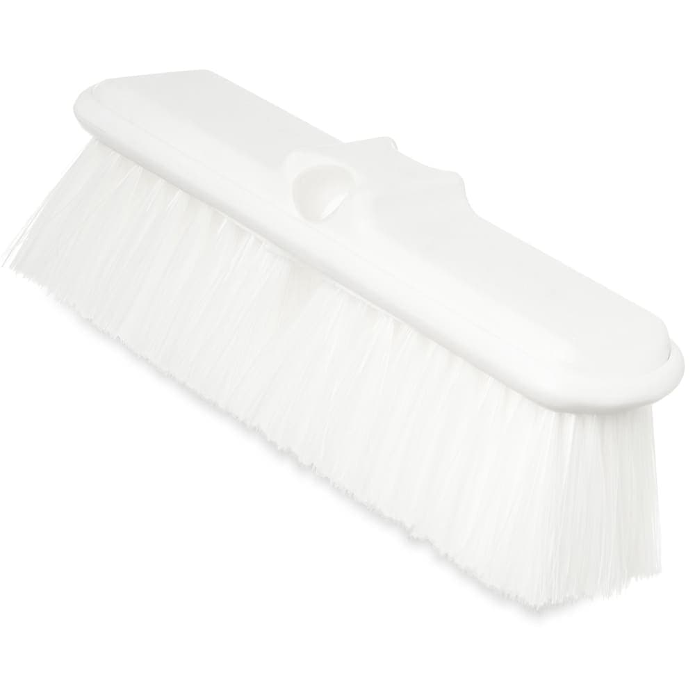 Carlisle 9 1/2" Flo Thru Brush w/ Nylex Bristles, Orange (40050EC24)