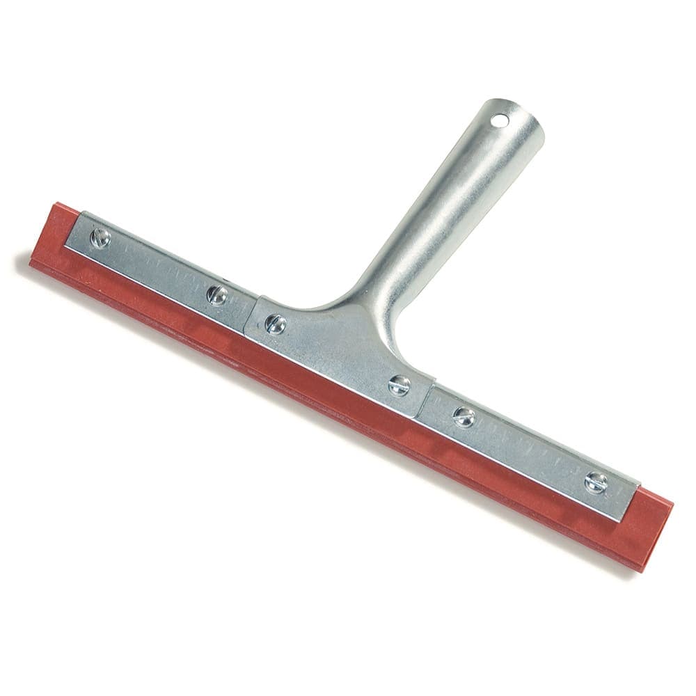 Carlisle 8" Window Squeegee - Double Blade, Red Rubber (4007200)