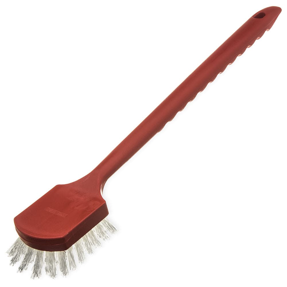 Carlisle 20" Utility Brush - Teflon/Plastic, Red (4011305)