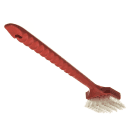 Carlisle 20" Utility Brush - Teflon/Plastic, Red (4011305) thumbnail 2