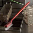 Carlisle 20" Utility Brush - Teflon/Plastic, Red (4011305) thumbnail 5