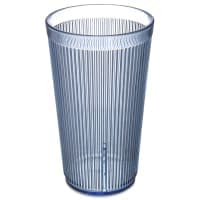 Carlisle 20 oz Clear Ribbed Plastic Tumbler (402007) thumbnail 5