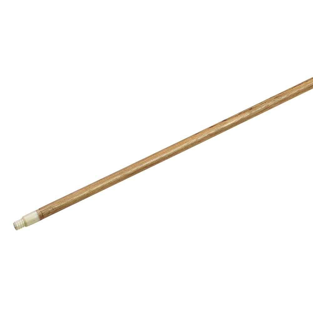 Carlisle 60" Handle - Threaded, Nylon Tip, Wood (4028500)