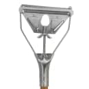 Carlisle 63" Quick-Change Mop Handle - Metal Head, Wood Handle (4034000) thumbnail 2