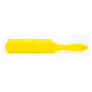 Carlisle 13 1/2" Counter/Bench Brush - Poly/Plastic, Yellow (40480EC04) thumbnail 3