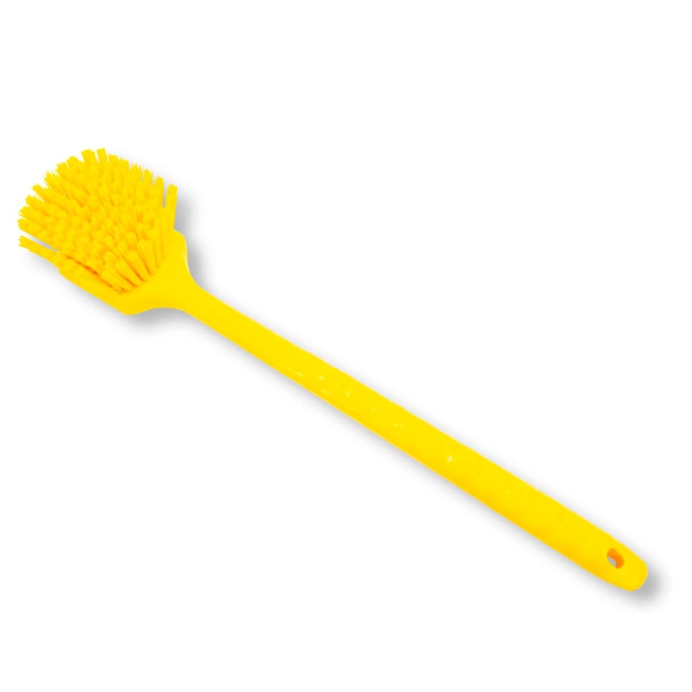 Carlisle 20" Floater Scrub Brush - Poly/Plastic, Yellow (40501EC04)