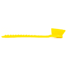 Carlisle 20" Floater Scrub Brush - Poly/Plastic, Yellow (40501EC04) thumbnail 2