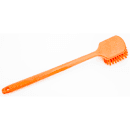 Carlisle 20" Floater Scrub Brush - Poly/Plastic, Orange (40501EC24) thumbnail 3