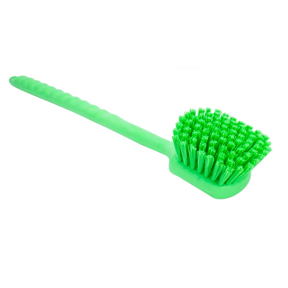 Carlisle 20" Floater Scrub Brush - Poly/Plastic, Lime (40501EC75)