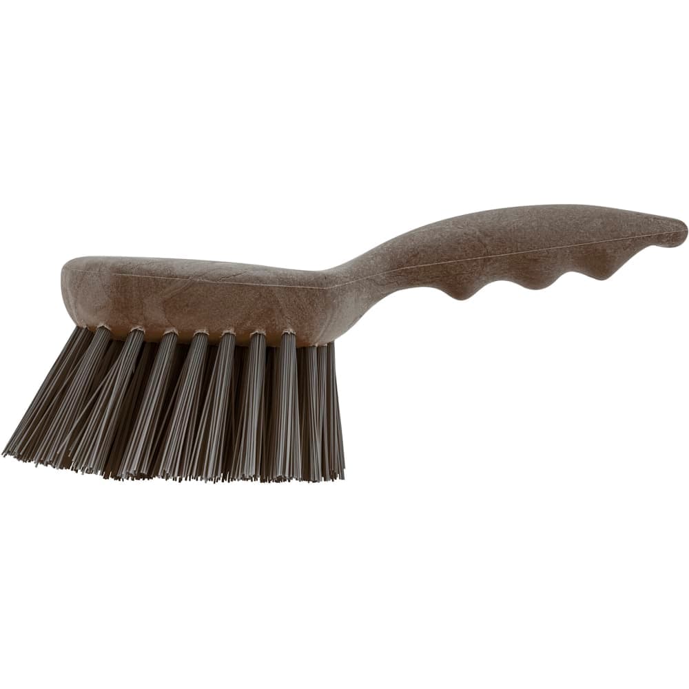 Carlisle 8" Floater Scrub Brush - Poly/Plastic, Brown (40541EC01)