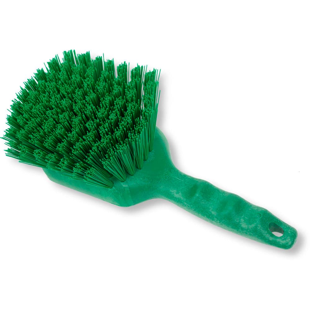 Carlisle 8" Floater Scrub Brush - Poly/Plastic, Green (40541EC09)